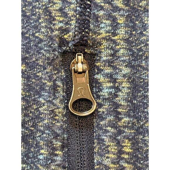 Lululemon Nice Asana Jacket Ziggy Wee August Inkwell Size 4 Luon Yoga Zip-Up - Picture 7 of 11